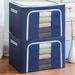 Rebrilliant Store Fabric Box Set Fabric in Blue | 14.17 H x 19.68 W x 15.74 D in | Wayfair 33E7597239D849C889BA3766D0BEB182