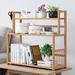 Red Barrel Studio® Duma Desk Organizer Bamboo in Brown | 22.8 H x 15.7 W x 9 D in | Wayfair 3902F63E2EDA424FBEE023E457CF83C6