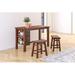 Winston Porter Crapps Desk Table Wood/Metal in Brown/Gray | 30 H x 47 W x 24 D in | Wayfair AD9369806CC849BBB1406BDEC3AF6C84