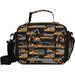 East Urban Home Insulated Picnic Tote Bag, Polyester in Black/Brown/Gray | 9.05 H x 11 W x 4.33 D in | Wayfair 01B38317554D4910AE9C3CC216118937