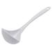 Chef Craft 10.5" Long Melamine Serving & Cooking Ladle - Dishwasher Safe Soup Spoon