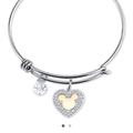 Disney Jewelry | Disney Charm Bracelet | Color: Silver | Size: 2.5" Adjustable Wire