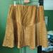 Free People Skirts | Euc Free People Camden Mini Skirt In Taffy Size Small | Color: Gold | Size: S