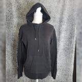 American Eagle Outfitters Shirts | American Eagle Men Sweatshirt Small Black Hoodie Pullover Logo On Sleeve | Color: Black | Size: S