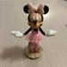 Disney Other | Disney Minnie Mouse Ballerina Bobblehead | Color: Black/Pink | Size: Os