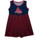 Girls Youth Blue American University Eagles Tank Top Dress