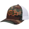 Men's Huk Camo Bass Trucker Snapback Hat