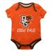 Infant Orange Bowling Green St. Falcons New Fan Bodysuit