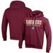 Men's Champion Garnet Florida State Seminoles Softball Stack Pullover Hoodie