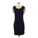 Splendid x Gray Malin Casual Dress - Sheath: Blue Solid Dresses - Women's Size X-Small