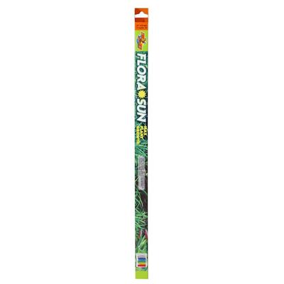 Zoo Med T-8 Flora Sun Max Plant Growth Fluorescent Bulb, 24" L, 17 Watts