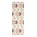 Gray/Pink 30 x 0.5 in Area Rug - LOOMY Right Away Chevron Handmade Tufted Ivory/Pink/Gray Area Rug Viscose/Wool | 30 W x 0.5 D in | Wayfair