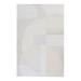 White 120 x 0.5 in Area Rug - LOOMY Handmade Tufted Ivory Area Rug Viscose/Wool | 120 W x 0.5 D in | Wayfair LO-19-CIRC-10x14