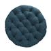 Lark Manor™ Red Barrel Studio® 1 - Piece Papasan Seat Outdoor Cushion Polyester in Green/Gray/Blue | 4 H x 44 W x 44 D in | Wayfair