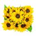 Gracie Oaks 2886240 Sunflower Bouquet Canvas | 12 H x 12 W x 1.25 D in | Wayfair EE84DB9525F3437AA0C9C7B7345597F6