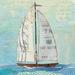 Longshore Tides At The Regatta III Sail by Courtney Prahl - Wrapped Canvas Painting Canvas | 30 H x 30 W x 1.25 D in | Wayfair