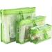 Rebrilliant Katsunori Transport Cosmetic Bags Plastic in Green | 9.84 H x 11.2 W x 2 D in | Wayfair 5094CB2A905F4CD5A1EDE94796D30D74
