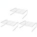 Inbox Zero Jehonadab Multi-Storey Office Desk Organizer Metal in White | 4 H x 11 W x 8.9 D in | Wayfair 9F5B94C901CA4E6DAEEA02F33A63C1A4