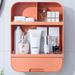 Ebern Designs Syrina Cosmetic Storage Box Plastic in Orange | 15.74 H x 11.81 W x 4.01 D in | Wayfair BF5EBB3A23CA48BCAE07EF3044175C63