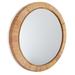 Bay Isle Home™ Navarrette Dresser Mirror, Rattan | 22 H x 22 W x 1 D in | Wayfair 94995E6FB20E439AA2812B5EED824922