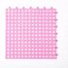 Symple Stuff Quamaine 11.8 in. x 11.8 in. Non-Slip Indoor Door Mat in Pink | 11.8 H x 11.8 W in | Wayfair 78194BA83EC74900B08C3C0C680C3887