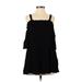 Forever 21 Casual Dress Square Sleeveless: Black Dresses - Women's Size Small