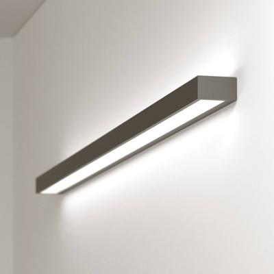 Wandlampe Mera MCJ, schwarz, für Flurbereich, Metall, Modern, LED Wandleuchte, Wandlampe Innen Image