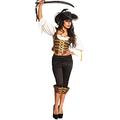 Boland - Kostüm für Erwachsene Piratin Tempest, Hut, Oberteil und knielange Hose, Seeräuberin, Freibeuterin, Set, Karneval, Mottoparty