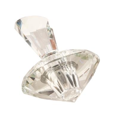 Crystal Leaning Perfume Bottle - 5.5x5.5x1.0