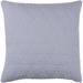 Decorative Wigan Medium Grey 18-inch Throw Pillow Cover