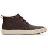 TOMS Men's Brown Water Resistant Mid Top Sneakers Carlo Terrain Shoes, Size 7