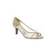 Women's Picaboo Pump by Easy Street in Gold Glitter (Size 9 M)