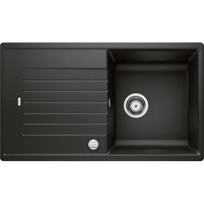 BLANCO Granitspüle "ZIA 5 S" Küchenspülen Gr. beidseitig, schwarz Küchenspülen