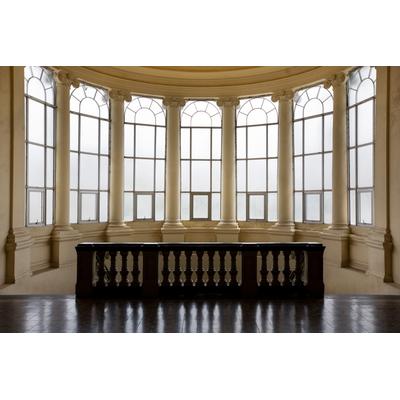 Fototapete PAPERMOON "ARCHITEKTUR-SCHLOSS ARKADE", bunt, B:4,50m L:2,80m, Vlies, Tapeten