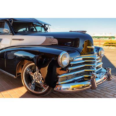 Fototapete PAPERMOON "oldtimer", bunt, B:5,00m L:2,80m, Vlies, Tapeten