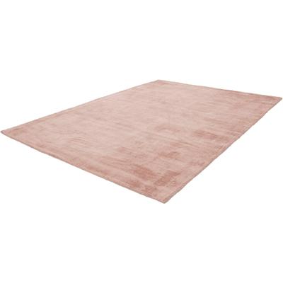 Teppich OBSESSION "My Maori 220", rosa (rosé), B:80cm H:13mm L:150cm, Viskose, Teppiche, Uni-Farben, Material: 100% Viskose, handgewebt, große Farbauswahl