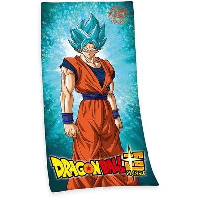 Badetuch "Dragonball", bunt, B:75cm L:150cm, Velours, Obermaterial: 100% Baumwolle, Handtücher (Packung), mit coolem Motiv Image