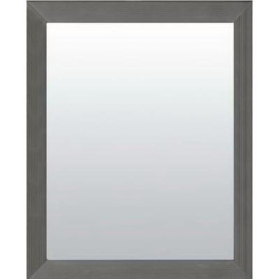 Dekospiegel LENFRA "Carla", grau (anthrazit), B:46cm H:66cm T:2,2cm, MDF, Spiegel, Wandspiegel Image
