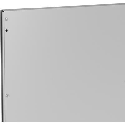 Hochbeet-Verkleidung BIOHORT "Paneelpaket MAXI", silber (silber, metallic), B:143cm H:77cm, Stahlblech, Abdeckblenden, BxH: 143x77 cm