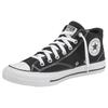 Sneaker CONVERSE "CHUCK TAYLOR ALL STAR MALDEN STREET", Gr. 44, schwarz-weiß (schwarz, weiß), Textil, sportlich, Schuhe Sneaker high Sneakerboots Skaterschuh