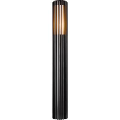 Pollerleuchte NORDLUX "ALUDRA 95", schwarz, Lampen, langlebiges eloxiertes Aluminium