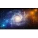PAPERMOON Fototapete "Universe Stars Nebula Galaxy" Tapeten Gr. B/L: 2,00 m x 1,49 m, Bahnen: 4 St., bunt Fototapeten