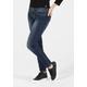 Slim-fit-Jeans TIMEZONE "Slim EnyaTZ" Gr. 26, Länge 34, blau Damen Jeans Röhrenjeans