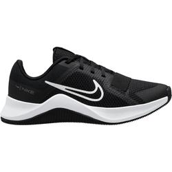 Fitnessschuh NIKE "MC TRAINER 2" Gr. 38, schwarz-weiß (black, white, iron, grey) Schuhe Sneaker
