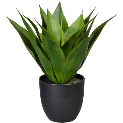 Künstliche Zimmerpflanze CREATIV GREEN "Agave", grün, H:36cm, Kunststoff, Kunstpflanzen Image
