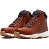 Schnürboots NIKE SPORTSWEAR "MANOA LEATHER SE", Gr. 42,5, rot (rotbraun), Leder, sportlich, Schuhe