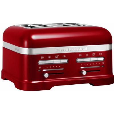 KITCHENAID Toaster "Artisan 5KMT4205ECA LIEBESAPFEL-ROT", rot (liebesapfel, rot), B:34,8cm H:20,5cm T:30,4cm, Toaster, mit Sandwichzange Image