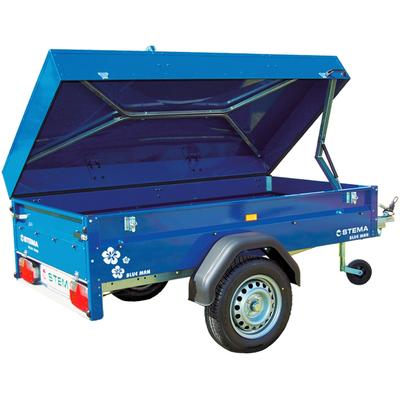PKW-Anhänger STEMA "Blue Man 750", blau, KFZ-Anhänger