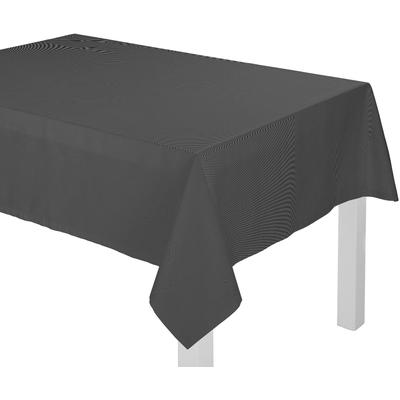 Tischdecke ADAM "Uni Collection" Gr. 9, schwarz, B:145cm L:250cm, Bio-Baumwolle, Tischdecken Image