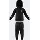 Trainingsanzug ADIDAS ORIGINALS "ADICOLOR HOODIE-SET" Gr. 104, schwarz (black) Kinder Sportanzüge Jogginganzüge